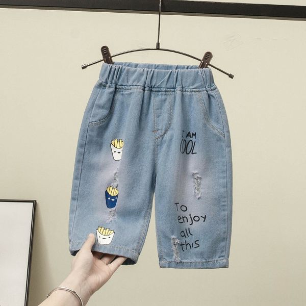 boys' thin capri pants and jeans children's wear jeans 2020 new baby fashionable children's clothing korean pants, Blue
boys' thin capri pants and jeans children's wear jeans 2020 new baby fashionable children's clothing korean pants, Blue