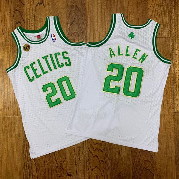 men's ray allen mitchell ness 2008 white stitched jersey, Gray
men's ray allen mitchell ness 2008 white stitched jersey, Gray