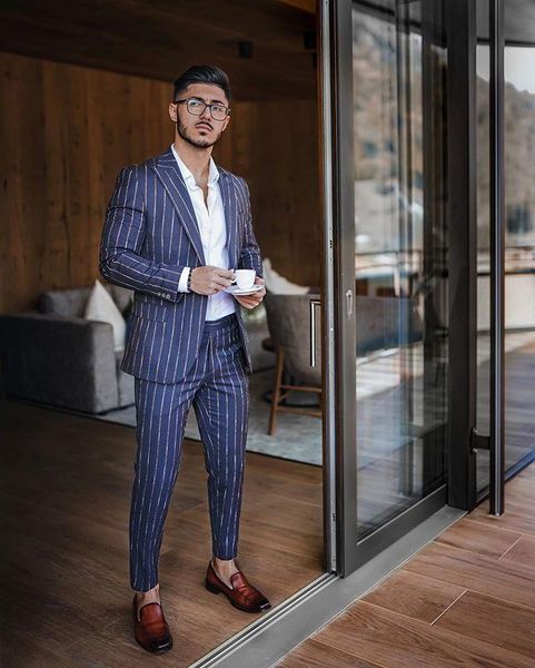 double breasted pin stripe wedding groom tuxedos 2021 peaked lapel slim fit man suits 2 piece jacket pants custom made blazer, White;black
double breasted pin stripe wedding groom tuxedos 2021 peaked lapel slim fit man suits 2 piece jacket pants custom made blazer, White;black
