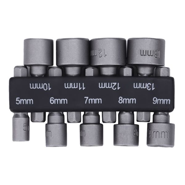9 / 14pcs сильного драйвера питание гайки шестигранного набор отверток 5-13mm отвертка воздух гайка гаечная 1/4 \»shank diy бытовой деревооб
9 / 14pcs сильного драйвера питание гайки шестигранного набор отверток 5-13mm отвертка воздух гайка гаечная 1/4 \»shank diy бытовой деревооб