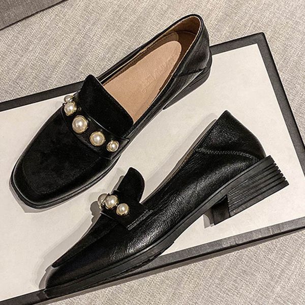 2020 beads nubuck leather oxfords shoes women thick heels espadrilles woman flats british two ways pearl loafers plus size 34-43, Black
2020 beads nubuck leather oxfords shoes women thick heels espadrilles woman flats british two ways pearl loafers plus size 34-43, Black