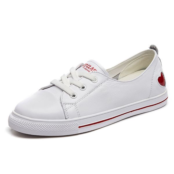 genuine leather shoes women flats cow leather casual woman white shoes soft ladies sneakers female footwear a1550, Black
genuine leather shoes women flats cow leather casual woman white shoes soft ladies sneakers female footwear a1550, Black