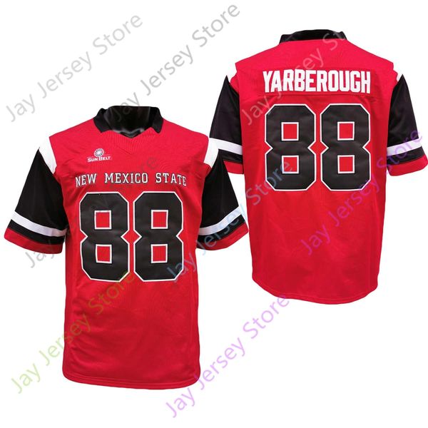 2020 new ncaa new mexico state jerseys 88 xander yarberough college football jersey red size youth adult, Black;red
2020 new ncaa new mexico state jerseys 88 xander yarberough college football jersey red size youth adult, Black;red