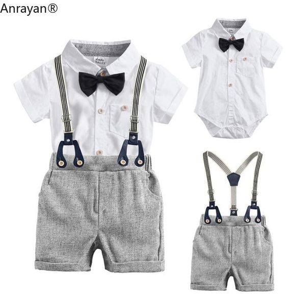 2020 new clothing set summer toddler kids baby boys clothes suit striped tie shirts+overall 2pcs outfits children costumes set, White
2020 new clothing set summer toddler kids baby boys clothes suit striped tie shirts+overall 2pcs outfits children costumes set, White