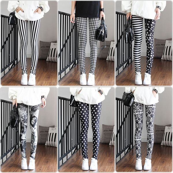 70yni new black and white personalized striped star stitching tight pants tight pants star tights fashionable leggings women's thin cro, Black;white
70yni new black and white personalized striped star stitching tight pants tight pants star tights fashionable leggings women's thin cro, Black;white