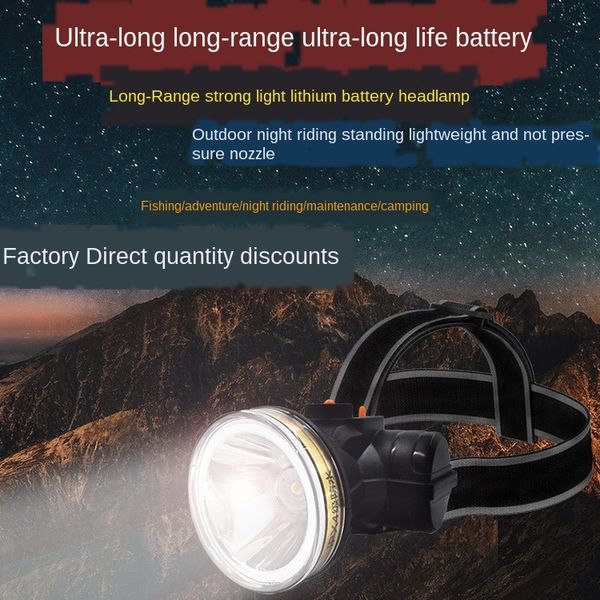 hxiao jinlaite head lithium battery rechargeable glare head led waterproof fishing headlights headlights battery headlight lamp outdoor head
hxiao jinlaite head lithium battery rechargeable glare head led waterproof fishing headlights headlights battery headlight lamp outdoor head