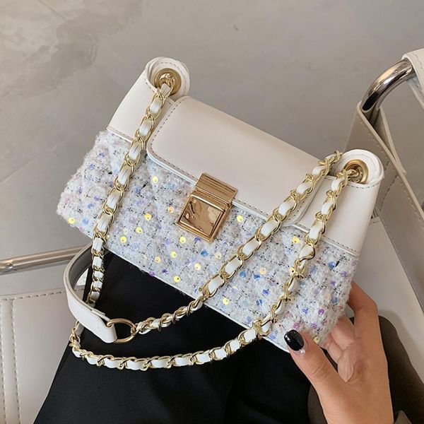 sequins wool square crossbody bag 2020 summer new high-quality pu leather women's designer handbag chain shoulder messenger bag
sequins wool square crossbody bag 2020 summer new high-quality pu leather women's designer handbag chain shoulder messenger bag