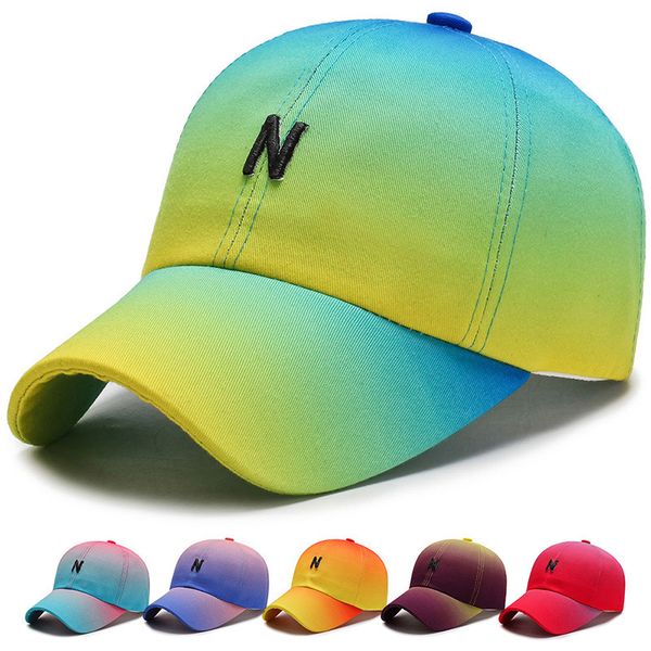 n letter embroidery gradient color peak cap hat woman men baseball caps casual snapback outdoor sun bone hats gorras casquette, Black;white
n letter embroidery gradient color peak cap hat woman men baseball caps casual snapback outdoor sun bone hats gorras casquette, Black;white