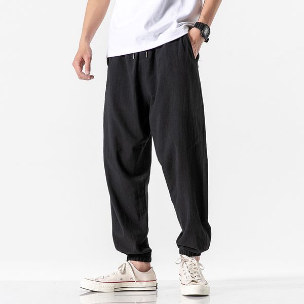 mrdonoo chinese style cotton jogger pants men's summer thin loose large size harem pants hip hop sweatpants harajuku streetwear, Black
mrdonoo chinese style cotton jogger pants men's summer thin loose large size harem pants hip hop sweatpants harajuku streetwear, Black
