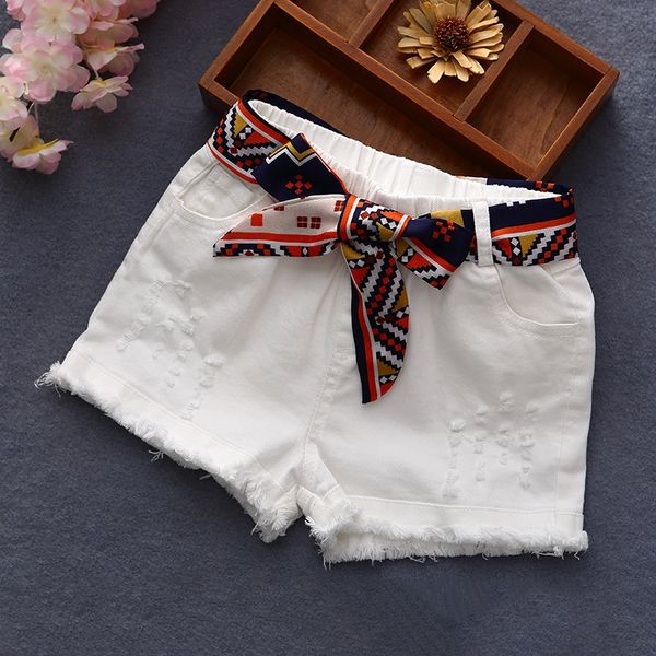 girls' denim and and jeans shorts new korean style girls' hole-piercing jeans medium-size children's foreign style shorts, Blue
girls' denim and and jeans shorts new korean style girls' hole-piercing jeans medium-size children's foreign style shorts, Blue