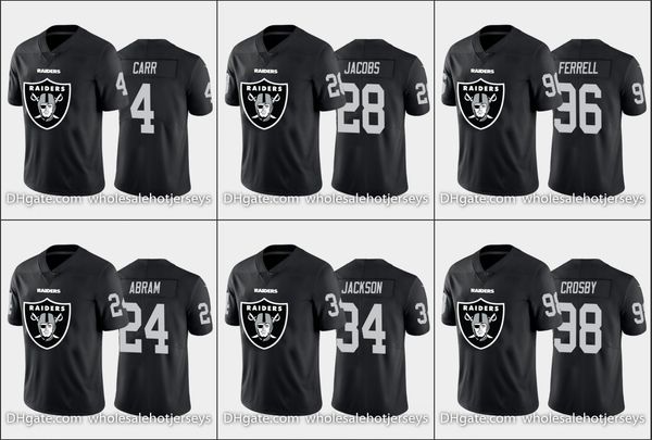 las vegas raiders men #4 derek carr 34 bo jackson 28 josh jacobs custom women youth nfl black big team logo limited jersey, Black;red
las vegas raiders men #4 derek carr 34 bo jackson 28 josh jacobs custom women youth nfl black big team logo limited jersey, Black;red