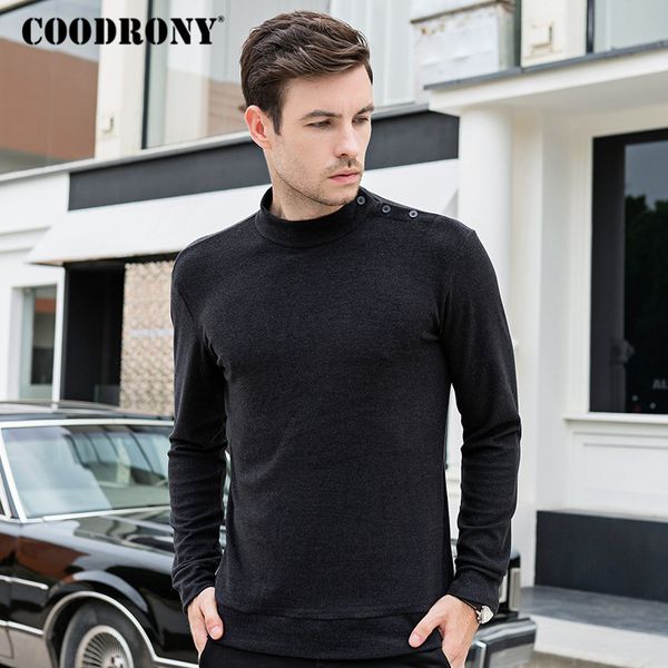 coodrony brand t shirt men cotton tee shirt homme spring autumn bottoming fashion casual button stand collar t-shirt c5003, White;black
coodrony brand t shirt men cotton tee shirt homme spring autumn bottoming fashion casual button stand collar t-shirt c5003, White;black