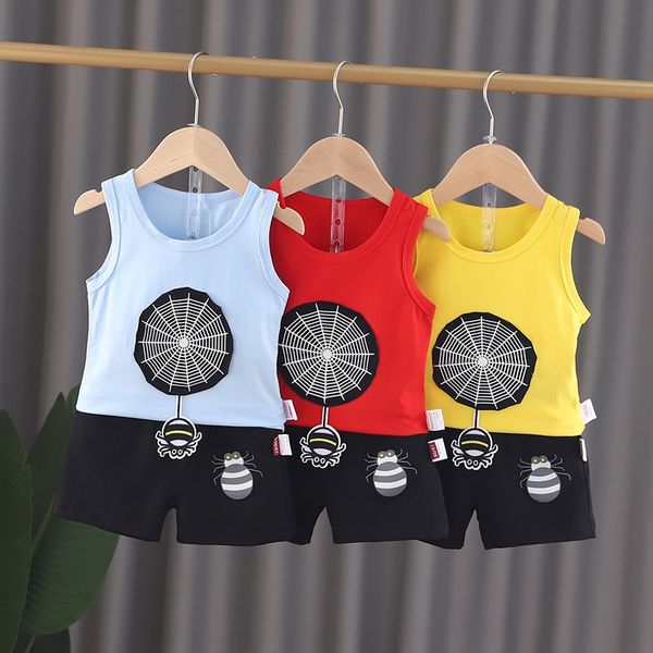 baby baby new suit boy leisure 0-4 years old t-shirt children's clothing adjustable sleeveless t-shirt children's wear
baby baby new suit boy leisure 0-4 years old t-shirt children's clothing adjustable sleeveless t-shirt children's wear