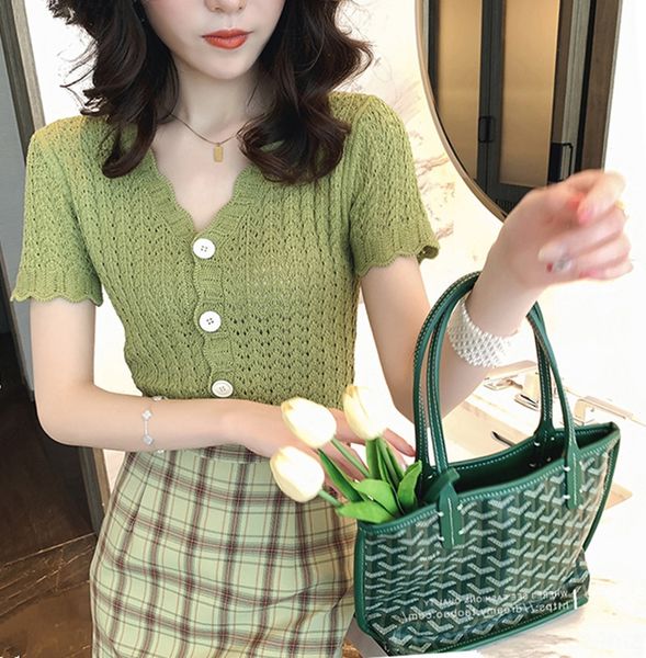 летний ленивый случайный полый из шелка льда короткого трикотажа женского top knitwearv-образный вырез с коротким рукавом тонкого трикотажем, White;black
летний ленивый случайный полый из шелка льда короткого трикотажа женского top knitwearv-образный вырез с коротким рукавом тонкого трикотажем, White;black