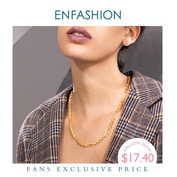 enfashion long link chain choker necklace women gold color statement necklace lady fashion femme jewelry dropshipping p193059, Silver
enfashion long link chain choker necklace women gold color statement necklace lady fashion femme jewelry dropshipping p193059, Silver