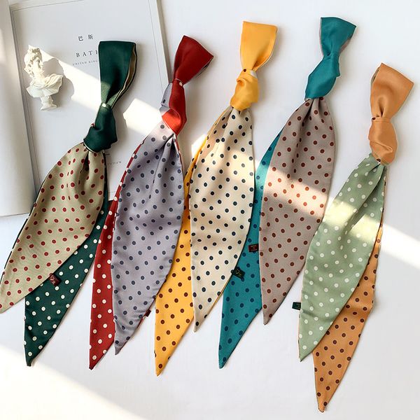 fashion skinny hair scarf for women cute kerchief print silk satin head scarf female 120*10cm long ribbon headband neck scarves, Blue;gray
fashion skinny hair scarf for women cute kerchief print silk satin head scarf female 120*10cm long ribbon headband neck scarves, Blue;gray