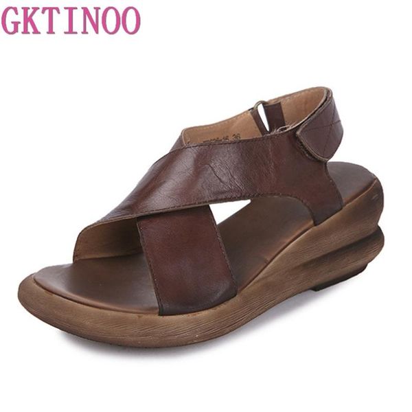 gktinoo genuine leather women sandals handmade platform wedges cowhide high heel summer shoes non-slip comfotable women sandal, Black
gktinoo genuine leather women sandals handmade platform wedges cowhide high heel summer shoes non-slip comfotable women sandal, Black