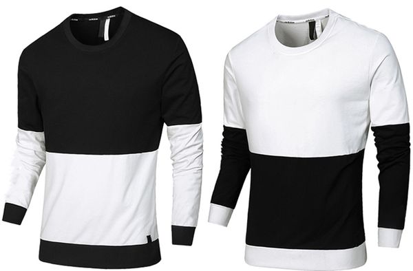 mens hoodies pullover sweater hoodies men/women sweatshirts new color mixing hip hop streetwear clothes casual relaxed asian size, Black
mens hoodies pullover sweater hoodies men/women sweatshirts new color mixing hip hop streetwear clothes casual relaxed asian size, Black