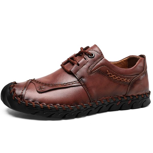 2020 mens leather casual shoes brand men's loafers moccasins driving shoes simple design mens style leisure footwear, Black
2020 mens leather casual shoes brand men's loafers moccasins driving shoes simple design mens style leisure footwear, Black