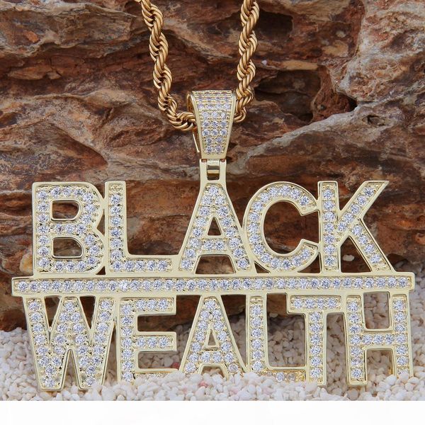 custom 14k white gold finish men's black wealth fully iced out zircon hiphop designer pendant necklace, Silver
custom 14k white gold finish men's black wealth fully iced out zircon hiphop designer pendant necklace, Silver
