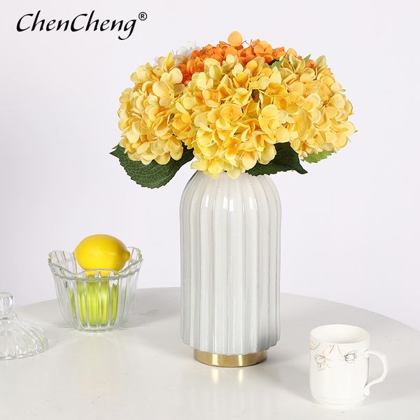 chencheng 1 piece silk hydrangea flower artificial flowers bouquet for wedding decoration fake flowers home decor
chencheng 1 piece silk hydrangea flower artificial flowers bouquet for wedding decoration fake flowers home decor