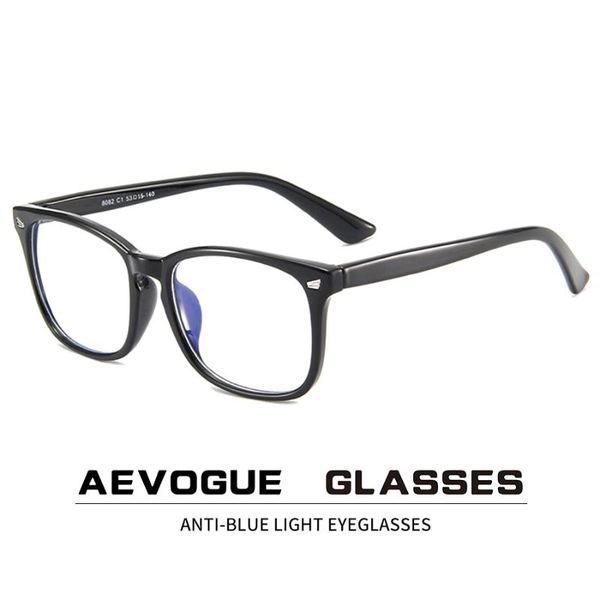 aevogue men anti-blue light glasses eyewear computer glasses retro prescription myopia frame ks104, Black
aevogue men anti-blue light glasses eyewear computer glasses retro prescription myopia frame ks104, Black