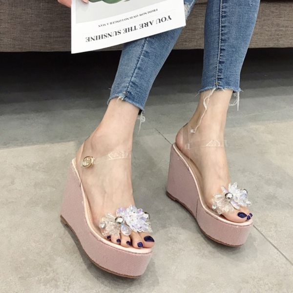 женщины сандал клин сандалии sexy пряжка ремешка высокие каблуки espadrilles платформа черный обувь для женщин 2020 женские женские, Black
женщины сандал клин сандалии sexy пряжка ремешка высокие каблуки espadrilles платформа черный обувь для женщин 2020 женские женские, Black