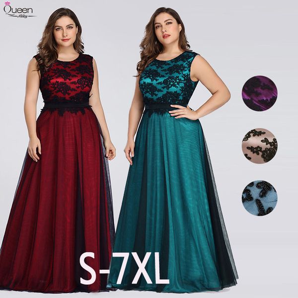 plus size appliques evening dresses long queen abby a-line sleeveless lace formal wedding guest gowns party vestidos de novia, White;black
plus size appliques evening dresses long queen abby a-line sleeveless lace formal wedding guest gowns party vestidos de novia, White;black