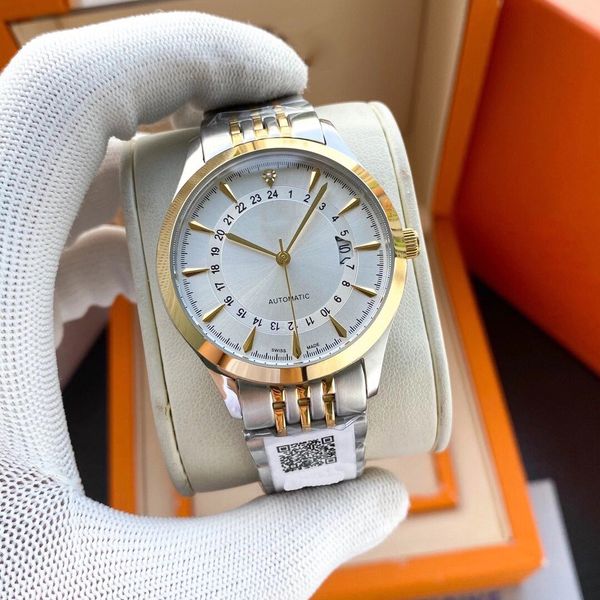 men watches automatic movement 40*10mm 316l stainless steel watchcase special watch exquisite gift for men, Slivery;brown
men watches automatic movement 40*10mm 316l stainless steel watchcase special watch exquisite gift for men, Slivery;brown