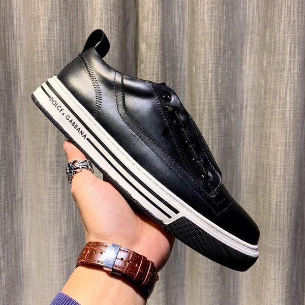 2020q new leather men's shoes lightweight elastic youth casual shoes, banquet outdoor sports shoes, size: 38-451, Black
2020q new leather men's shoes lightweight elastic youth casual shoes, banquet outdoor sports shoes, size: 38-451, Black