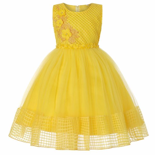 summer sleeveless children's wedding dress sweet princess dress girl baby rhombic mesh applique birthday party dress t200709, Red;yellow
summer sleeveless children's wedding dress sweet princess dress girl baby rhombic mesh applique birthday party dress t200709, Red;yellow