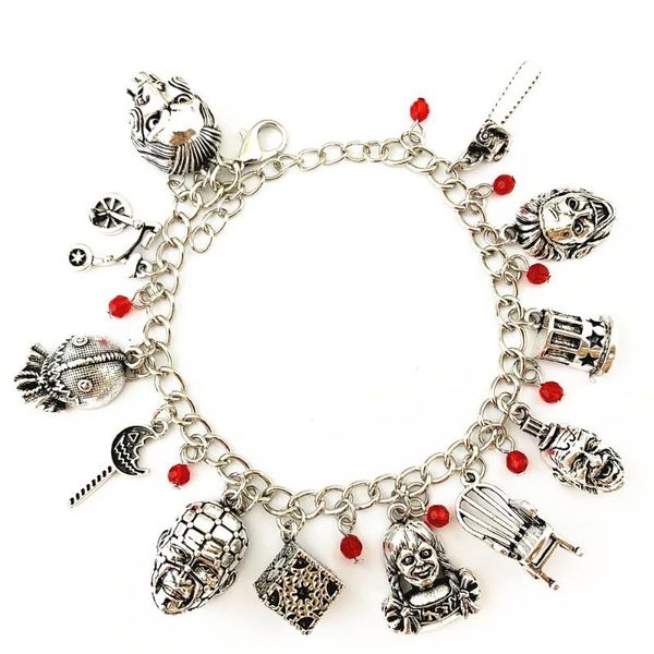 annabelle conjuring captain spaulding hellraiser leatherface sam doll trick or treat saw horror charm bracelet hrbbb01, Red;blue
annabelle conjuring captain spaulding hellraiser leatherface sam doll trick or treat saw horror charm bracelet hrbbb01, Red;blue