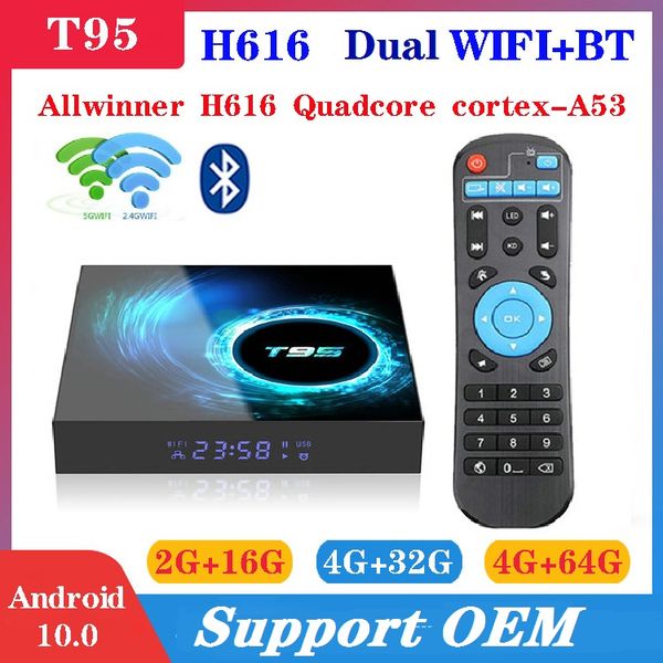 t95 android 10.0 tv box h616 4gb+32gb dual wifi 2.4g+5g support bt 6k caja de tv android pk x96 air a95xf3
t95 android 10.0 tv box h616 4gb+32gb dual wifi 2.4g+5g support bt 6k caja de tv android pk x96 air a95xf3