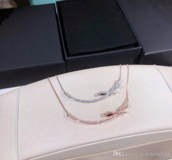 choucong brand new original luxury jewelry soild 100% 925 sterling silver bow pendant gemstones classical promise women chain necklace giit
choucong brand new original luxury jewelry soild 100% 925 sterling silver bow pendant gemstones classical promise women chain necklace giit