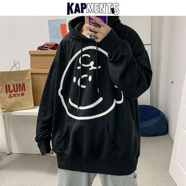 kapments мужские корейского мультфильм printed толстовка 2020 хлопок мужчина harajuku streetwear сыпучей толстовка пара крупногабаритные kp, Black
kapments мужские корейского мультфильм printed толстовка 2020 хлопок мужчина harajuku streetwear сыпучей толстовка пара крупногабаритные kp, Black