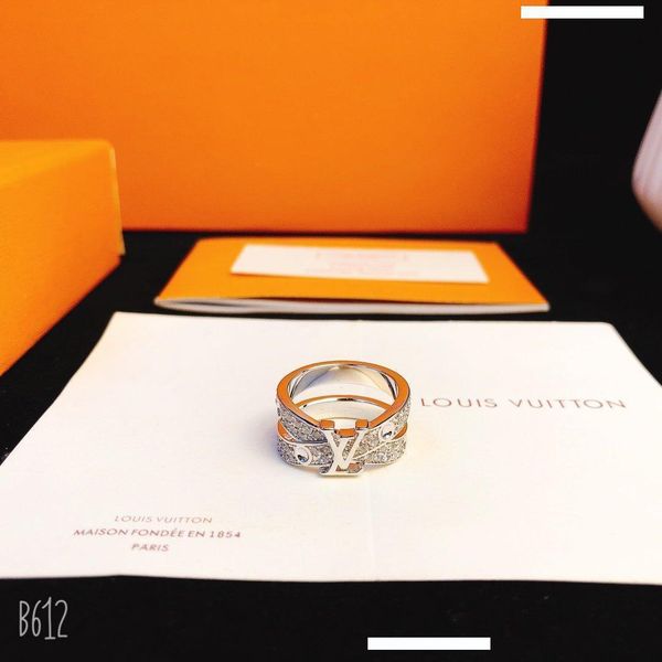 luxury design diamond letter ring design exquisite ring smart sparkling ring fashion rings accessories supply, Silver
luxury design diamond letter ring design exquisite ring smart sparkling ring fashion rings accessories supply, Silver