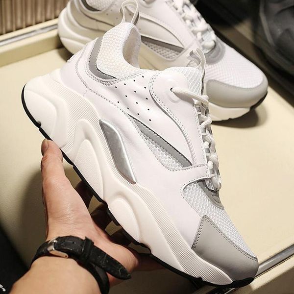 for mens luxury casual shoes lace -up lightweight vintage chunky sneakers b22 sneaker in white technical knit white and silver -tone calfski, Black
for mens luxury casual shoes lace -up lightweight vintage chunky sneakers b22 sneaker in white technical knit white and silver -tone calfski, Black