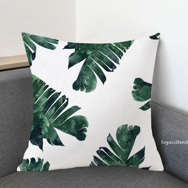 1pc 45x45m green leaves printing pattern pillowcase cover tropical plants pillow cover polyester pillow case cushion 
1pc 45x45m green leaves printing pattern pillowcase cover tropical plants pillow cover polyester pillow case cushion