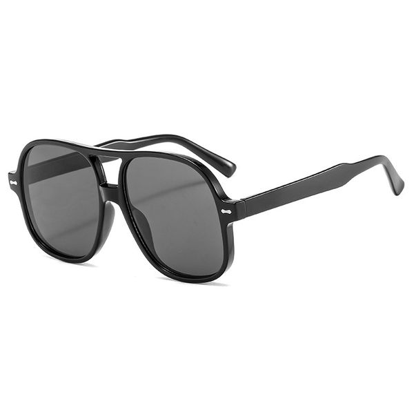 2020 new fashion double-beam round women sunglasses vintage black big oval plastic sun glasses retro glasses uv400, White;black
2020 new fashion double-beam round women sunglasses vintage black big oval plastic sun glasses retro glasses uv400, White;black