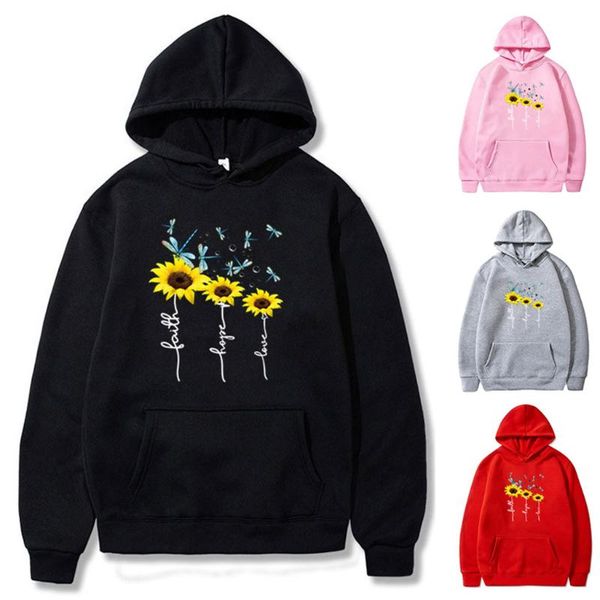 women sweatshirt hoody ladies hooded casual long sleeve sunflowes print loose pullover hoodies pullover tracksuits, Black
women sweatshirt hoody ladies hooded casual long sleeve sunflowes print loose pullover hoodies pullover tracksuits, Black