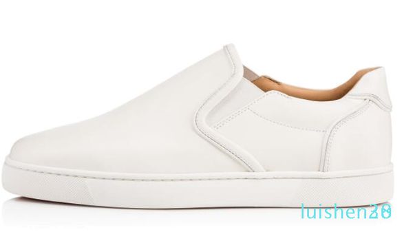 new low men black white genuine leather red bottom luxury shoes for men and womens party designer sneakers famous brand size eu36-47 l28
new low men black white genuine leather red bottom luxury shoes for men and womens party designer sneakers famous brand size eu36-47 l28