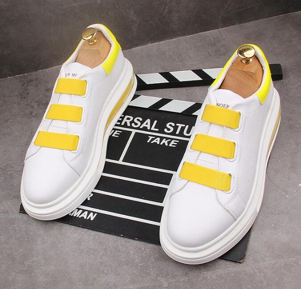 fashion new low men sneakers white platform shoes hip-hop outdoor student height increasing shoes zapatillas hombre, Black
fashion new low men sneakers white platform shoes hip-hop outdoor student height increasing shoes zapatillas hombre, Black