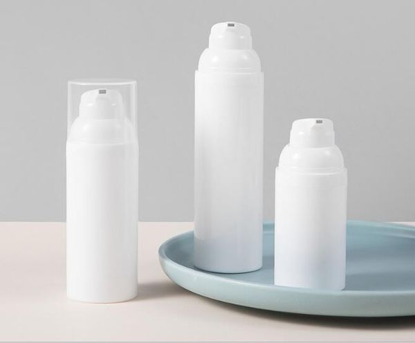 30/50/75ml 1pcs empty plastic cosmetic bottle travel mini liquid bottles transparent airless pump vacuum toiletries container