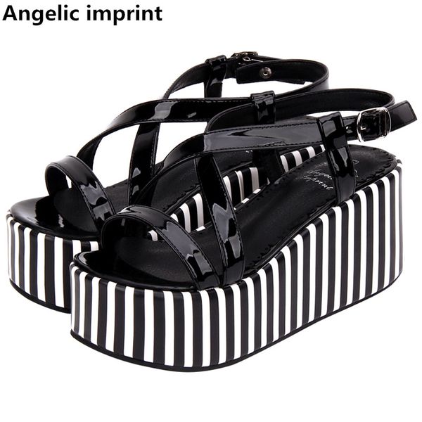 angelic imprint woman mori girl lolita cosplay shoes lady high heels pumps women princess summer dress party sandals 8cm 33-47, Black
angelic imprint woman mori girl lolita cosplay shoes lady high heels pumps women princess summer dress party sandals 8cm 33-47, Black