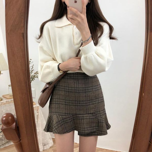 plus size plaid package hip falbala skirts women woolen mini skirt autumn winter vintage skater skirt high waist femininas, Black
plus size plaid package hip falbala skirts women woolen mini skirt autumn winter vintage skater skirt high waist femininas, Black