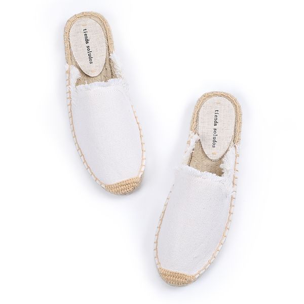 tienda soludos women's frayed mule canvas rubber solid spring/autumn women slippers fashion slides summer sandals plush shoes, Black
tienda soludos women's frayed mule canvas rubber solid spring/autumn women slippers fashion slides summer sandals plush shoes, Black
