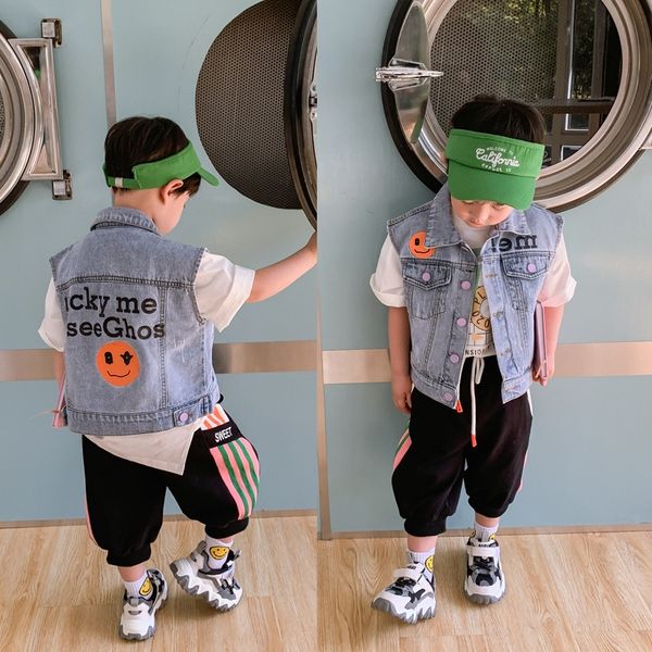 jbcy3 denim foreign style outerwear boys' fashionable clothing vest jacket korean style children's baby sleeveless vest children&#, Camo
jbcy3 denim foreign style outerwear boys' fashionable clothing vest jacket korean style children's baby sleeveless vest children&#, Camo
