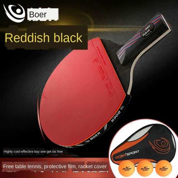 boer red black carbon king 9.8 floor professional training racket table tennis competition table tennis racket ppq
boer red black carbon king 9.8 floor professional training racket table tennis competition table tennis racket ppq