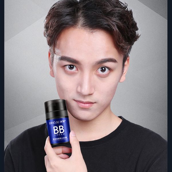 hydrolyzed pearl for men beginner only reduce gloss brighten skin tone even complexion without makeup removal clean and sleek man bb cream, White 
hydrolyzed pearl for men beginner only reduce gloss brighten skin tone even complexion without makeup removal clean and sleek man bb cream, White