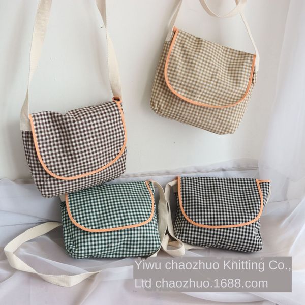 2019 new children's color contrast plaid korean official website should bag of the tong bao shoulder bag er tong bao same type
2019 new children's color contrast plaid korean official website should bag of the tong bao shoulder bag er tong bao same type